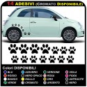 14 pies adhesivo COCHE GRANDE PEGATINAS de CASCOS de MOTO, furgoneta ideal PARA CUBRIR PEQUEÑOS ARAÑAZOS