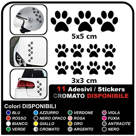 11 patas pegatinas de COCHES PEGATINAS de CASCOS de MOTO, furgoneta