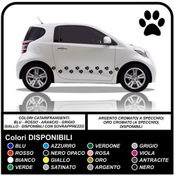 13 zampette adesive ADESIVI PER AUTO MOTO CASCHI camper OTTIMI PER COPRIRE PICCOLI GRAFFI