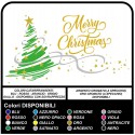 Stickers christmas - Christmas Tree Merry Christmas - Decals, christmas - shop-windows for Christmas