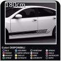 lado adhesivo: 180 cm bmw amg calcomanías de mercedes tiras, tiras Adhesivas, audi, mini cooper, la Víbora, el fiat 500, smart