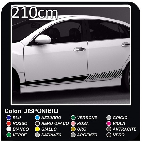adhesive side 210 cm bmw amg decals mercedes strips, Adhesive strips, audi, mini cooper, Viper, fiat 500, smart