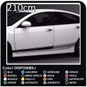 adhesive side 210 cm bmw amg decals mercedes strips, Adhesive strips, audi, mini cooper, Viper, fiat 500, smart