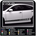 Stripes Rally 210 cm bmw amg decals mercedes Stickers, stripes, bands, audi, mini cooper, Viper, fiat 500, smart