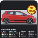 Pegatinas de FIAT PUNTO SPORT tiras adhesivas FIAT Grande Punto sport pegatinas delcals FIAT GRANDE PUNTO EVO Sport Auto