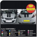 OPEL CORSA TWIN stripes car graphics Stickers Decals SXI 1.2 1.4 1.6 1.8 2.0 stickers opel corsa bonnet and roof and bumper