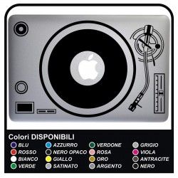 Sticker DJ DISC - for MacBook and ALL of THE COMPUTER MODELS 13-15 INCHES