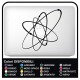 Aufkleber Solar System"für alle modelle der Apple MacBook Mac Book 13" und 15" - ohne boden geschnitzt