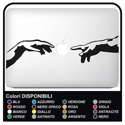 Sticker"Michelangelo" for all models Mac Book Apple MacBook 13" - 15" stickers are also excellent for other notebook