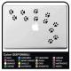 12 zampette adesive ADESIVI PER TUTTI I TIPI DI COMPUTER MacBook Mac Book NOTEBOOK PC