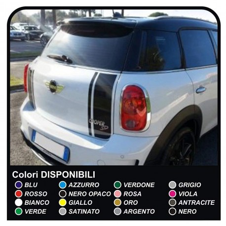 autocollants Coffre de la mini cooper MINI COOPER kit de bandes adhésives CAPOT ARRIÈRE de la mini COUNTRYMAN John Cooper, l'UN