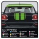 adesivi Baule mini cooper MINI COOPER kit strisce adesive COFANO POSTERIORE COUNTRYMAN John Cooper ONE TUTTI MODELLI