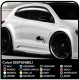 Pegatinas de la araña la araña pegatinas para alfa romeo bmw serie 3 4 5 X audi TT sline volksvagen golf vw golf polo de