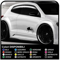 Pegatinas de la araña la araña pegatinas para alfa romeo bmw serie 3 4 5 X audi TT sline volksvagen golf vw golf polo de