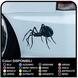 Pegatinas de la araña la araña pegatinas para alfa romeo bmw serie 3 4 5 X audi TT sline volksvagen golf vw golf polo de