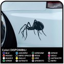 Aufkleber spinne spider sticker für alfa romeo bmw serie 3 4 5 X audi TT sline volksvagen golf vw golf polo Seat tuning