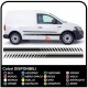 ADESIVI TRANSIT ST CONNECT VAN FIAT DOBLO VAN  STRIPES LDV ADESIVI FURGONE E VAN FURGONI