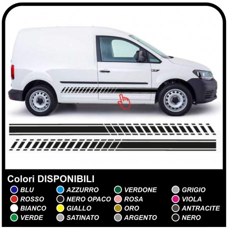 ADESIVI TRANSIT ST CONNECT VAN FIAT DOBLO VAN  STRIPES LDV ADESIVI FURGONE E VAN FURGONI