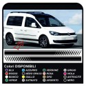 ADHESIVOS carrito de la FORD TRANSIT ST CONNECT VAN GRÁFICOS PEGATINAS CALCOMANÍAS de RAYAS LDV-ADHESIVO de CAMIÓN Y camioneta