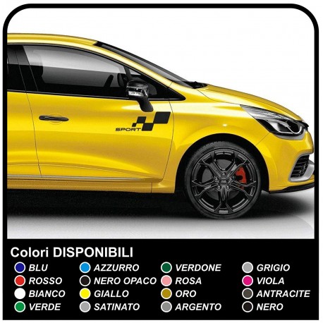 Stickers for the Renault clio RS, clio williams clio 2.0 RS sport new clio Graphic Set Stickers clio 