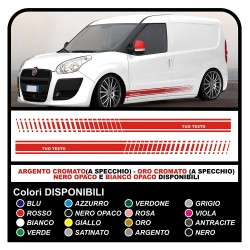 Adhesive doblo doblò abarth VW EVO and FORD TRANSIT ST CONNECT VAN FIAT DOBLO VAN STICKERS VAN, AND VAN VANS