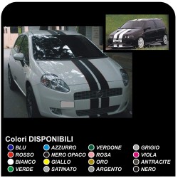 Des autocollants pour le capot, le toit et le couvercle de coffre pour FIAT GRANDE PUNTO ABARTH 1.2 1.4 1.6 1.8 2.0 LIMITED