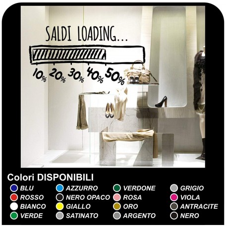 Adhesives balances for shop windows shops - Balances loading - Measures 90x60 cm) - Decals for balances, shop-windows,