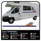 pegatinas RV Conjunto de Camper Van RV Caravana Autocaravana, caravana, de CALIDAD SUPERIOR - gráficos de 21 árboles de palma