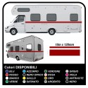Adhesives for RV VINYL STRIPES from 10 METRES for CAMPER VAN CARAVAN Horsebox adhesive strips - graphics 29 - complete kit