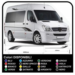 adesivi per CAMPER e MINIBUS Set Camper Van RV Caravan Motorhome roulotte kit completo TOP QUALITY - grafica 30