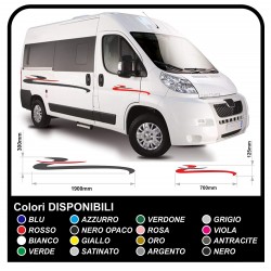 autocollants pour MOTORHOME graphiques de vinyle autocollants décalques rayures camping-car, CARAVANE, Motorhome - graphique 31