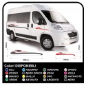 adesivi per CAMPER grafica in vinile adesivi decalcomanie strisce Set CAMPER VAN ROULOTTE Motorhome - grafica 31