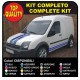 Bandes Van FORD Transit Connect ST Autocollants Décalques bandes adhésives ford transit connect voiture, le camion, et van