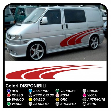 Strisce FORD Transit Custom SWB M-SPORT Adesivi Decalcomanie fasce adesive ford transit connect auto furgone e van