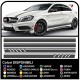 MERCEDES-BENZ A-KLASSE AMG A45 aufkleber seitlich der motorhaube und tettino streifen Sport A-klasse W176 A45 AMG