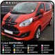 Strisce FORD Transit Custom SWB M-SPORT Adesivi Decalcomanie fasce adesive ford transit connect auto furgone e van