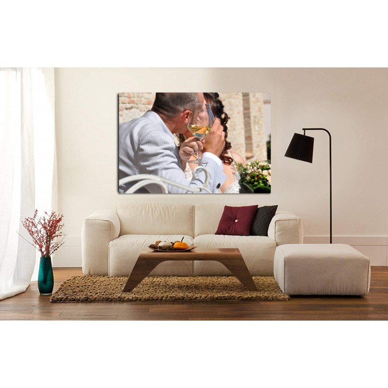 Quadro o stampa su tela canvas personalizzata - fornisci tu la foto da  smartphone o fotocamera - con telaio o senza telaio