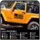 sticker tür Amerikanische Flagge US ARMY used-für jeep wrangler geländewagen und suv Skull Willys Tuning