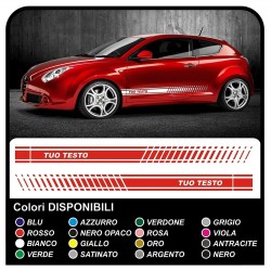 adhesive strips to the side for alfa romeo 147 ducati corse alfa romeo mito side stripes alfa giulietta side bands