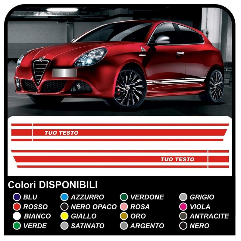 P 193 PORTACHIAVI ALFA ROMEO GIULIETTA - DANY GRAPHIC & STICKERS