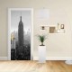 Aufkleber Design tür - New York city - Manhattan, Empire State Building, Dekoration, klebefolie für türen, möbel, haus -