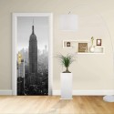 Adesivo Design porta - New York - Manhattan Empire State Building Decorazione adesiva per porte arredo casa -