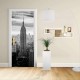 Adhesivo para el Diseño de la puerta - Nueva York 1 - Manhattan, el Empire State Building de Decoración, adhesivos para puertas