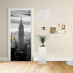 Adhesive door Design - New York 1 - Manhattan the Empire State Building - Decoration, adhesive for doors home furniture -