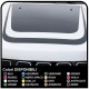 Grafic Adesivo Cofano per Jeep Compass - Qualità superiore decal stickers