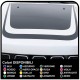 Grafic Aufkleber Motorhaube für Jeep Compass - Qualität decal sticker