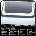 Grafic Aufkleber Motorhaube für Jeep Compass - Qualität decal sticker