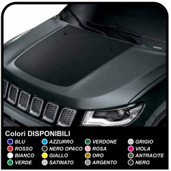 Grafic Aufkleber Motorhaube für Jeep Compass - Qualität decal sticker