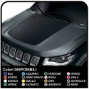 Grafic Adesivo Cofano per Jeep Compass - Qualità superiore decal stickers