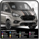 Adesivi TRANSIT M-SPORT bicolore Laterali e cofano Van grafiche furgone adesivi decalcomanie strisce ford transit custom turneo